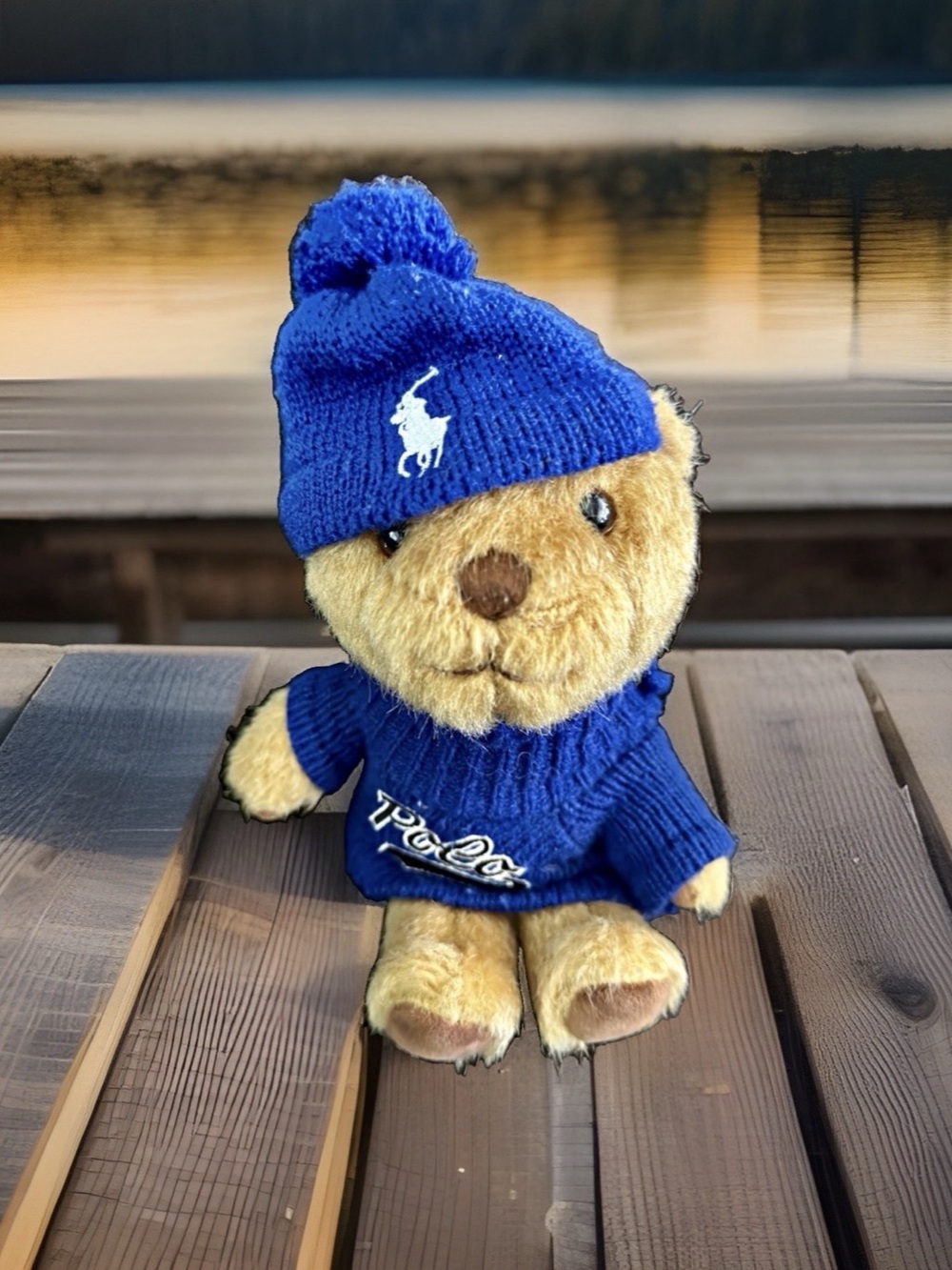 Polo Ralph Lauren Plush Bear in Blue